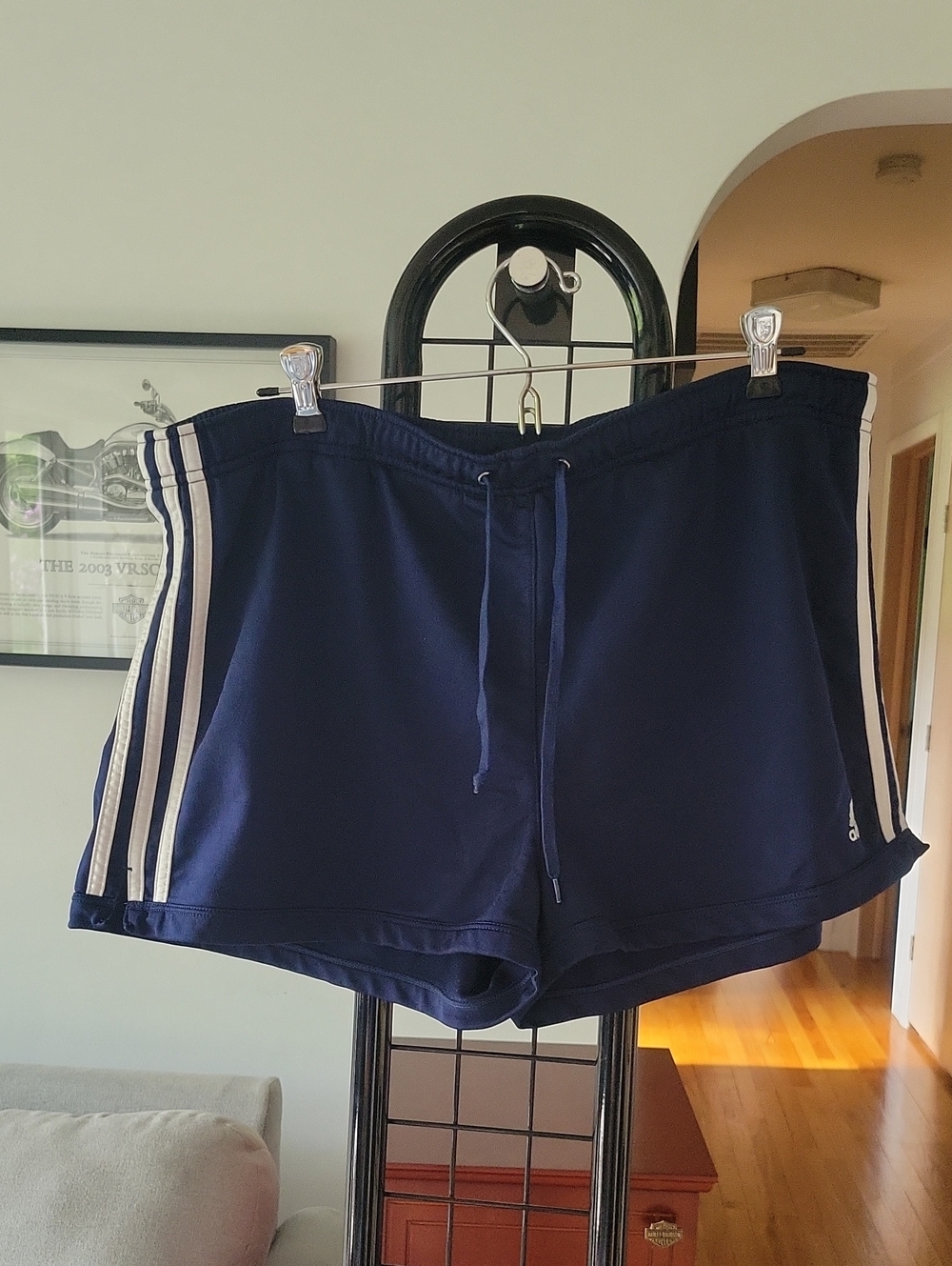 Adidias Shorts XL Blue Vintage